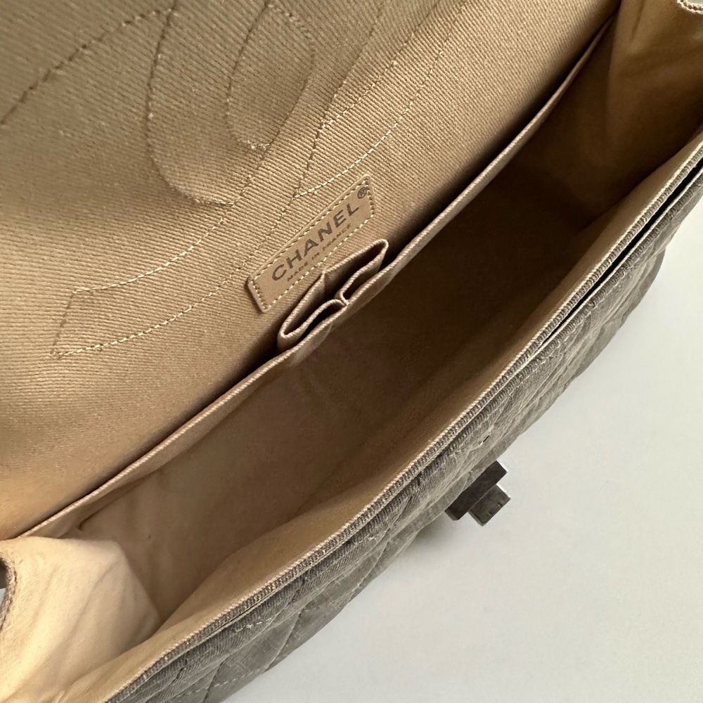 Chanel Denim Grey Reissue Medium Large Flap Bag - Picture 13 of 16